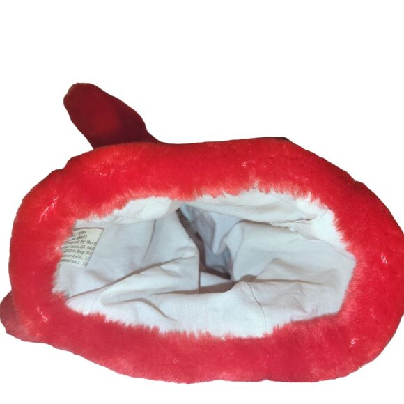 Vintage Scholastic Clifford Plush Hand Puppet Red Dog Merry Makers 1995 9" - Picture 7 of 10
